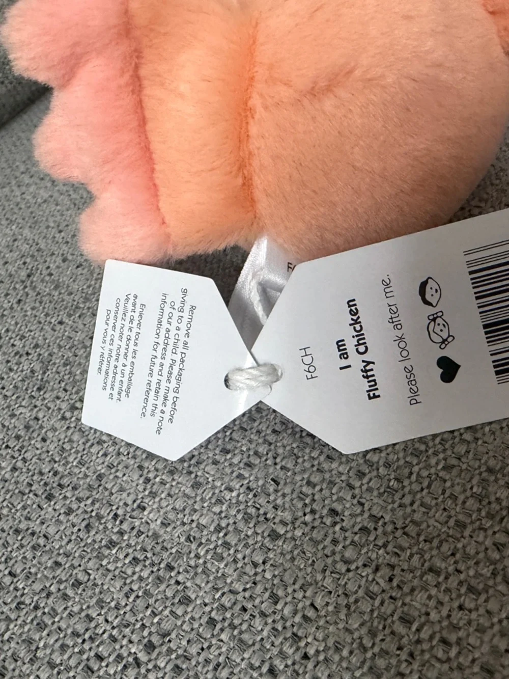 Jellycat Fluffy Chicken